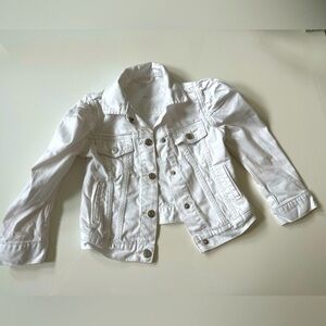 GAP Kids Classic White Jean Jacket